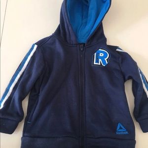 Reebok sweater hoodie babyboys 18months